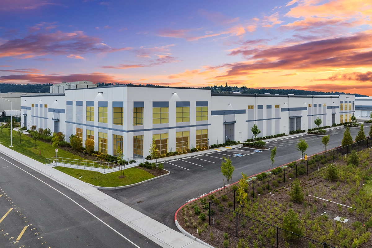Modern commercial complex serviced by Nashville BHS in Middle Tennessee